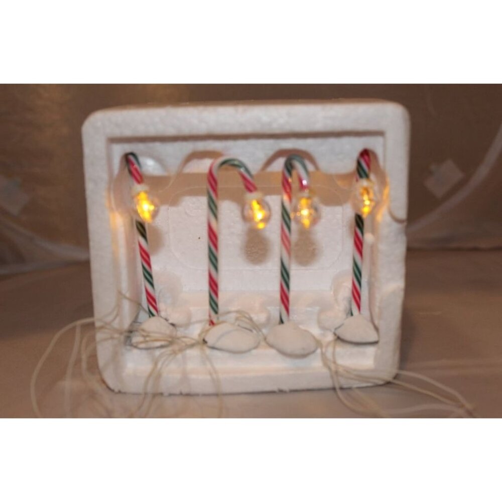 Dept 56 Village Accessories - Candy Cane Lampposts